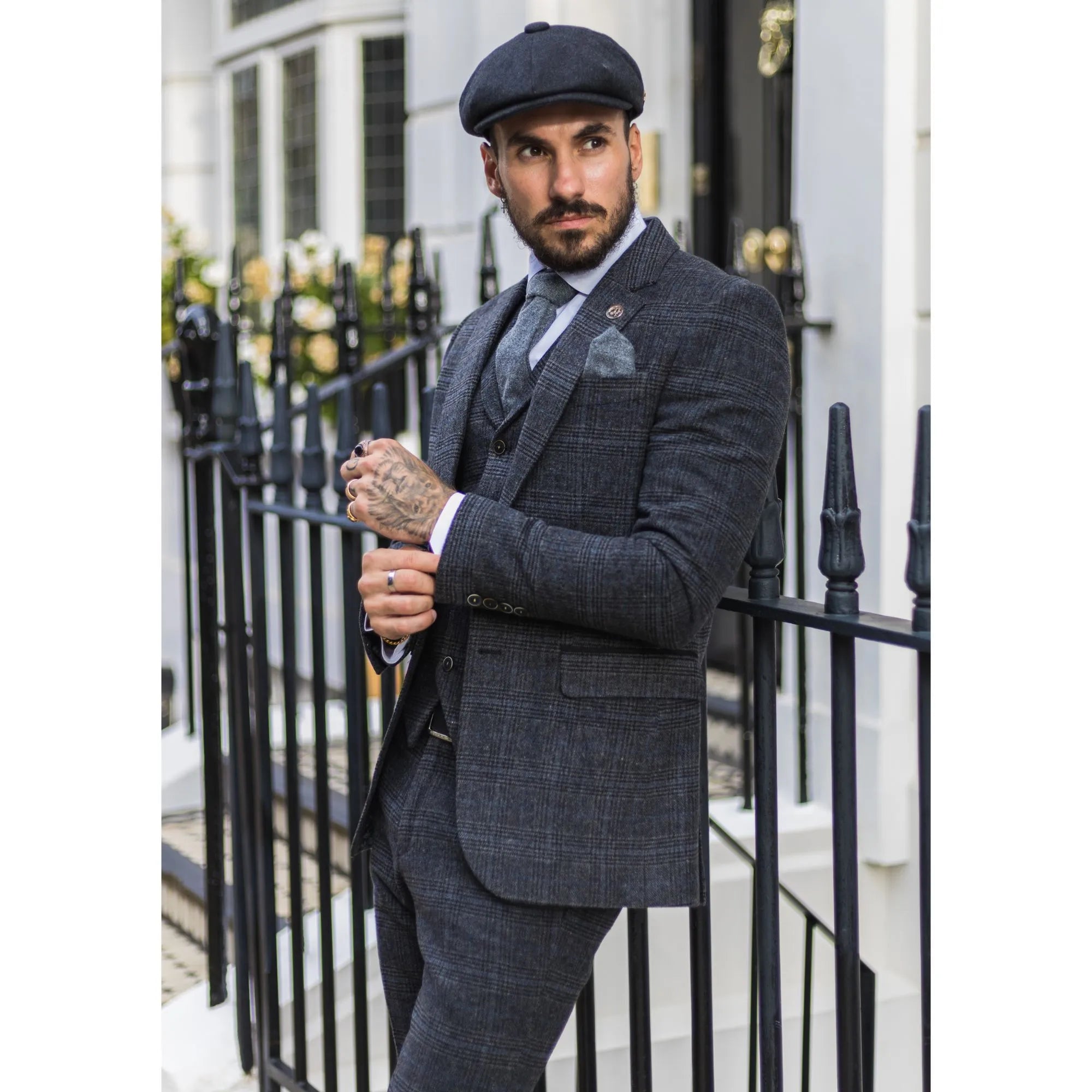 34" Jacket 28" Trousers, 36" Jacket 30" Trousers, 38" Jacket 32" Trousers, 40" Jacket 34" Trousers, 42" Jacket 36" Trousers, 44" Jacket 38" Trousers, 46" Jacket 40" Trousers, 48" Jacket 42" Trousers, 50" Jacket 40" Trousers, 50" Jacket 42" Trousers, 50" Jacket 44" Trousers, 52" Jacket 42" Trousers, 52" Jacket 44" Trousers, 52" Jacket 46" Trousers, 54" Jacket 44" Trousers, 54" Jacket 46" Trousers