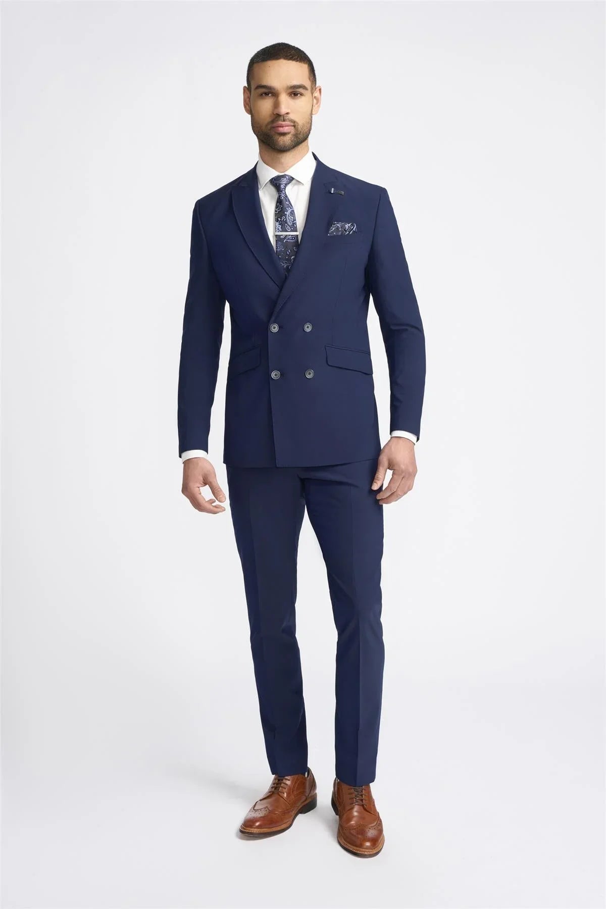 34" Jacket 28" Trousers, 36" Jacket 30" Trousers, 38" Jacket 32" Trousers, 40" Jacket 34" Trousers, 42" Jacket 36" Trousers, 44" Jacket 38" Trousers, 46" Jacket 40" Trousers, 48" Jacket 42" Trousers, 50" Jacket 40" Trousers, 50" Jacket 42" Trousers, 50" Jacket 44" Trousers, 52" Jacket 42" Trousers, 52" Jacket 44" Trousers, 52" Jacket 46" Trousers, 54" Jacket 44" Trousers, 54" Jacket 46" Trousers