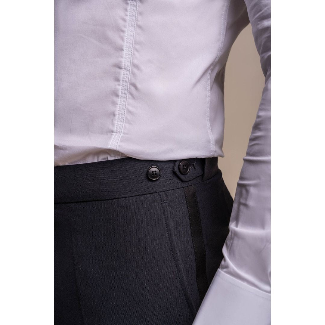 34" Jacket 28" Trousers, 36" Jacket 30" Trousers, 38" Jacket 32" Trousers, 40" Jacket 34" Trousers, 42" Jacket 36" Trousers, 44" Jacket 38" Trousers, 46" Jacket 40" Trousers, 48" Jacket 42" Trousers, 50" Jacket 40" Trousers, 50" Jacket 42" Trousers, 50" Jacket 44" Trousers, 52" Jacket 42" Trousers, 52" Jacket 44" Trousers, 52" Jacket 46" Trousers, 54" Jacket 44" Trousers, 54" Jacket 46" Trousers