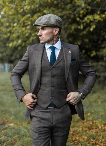 Mens Tweed Suit