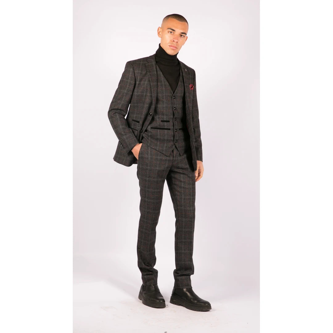 34" Jacket 28" Trousers, 36" Jacket 30" Trousers, 38" Jacket 32" Trousers, 40" Jacket 34" Trousers, 42" Jacket 36" Trousers, 44" Jacket 38" Trousers, 46" Jacket 40" Trousers, 48" Jacket 42" Trousers, 50" Jacket 40" Trousers, 50" Jacket 42" Trousers, 50" Jacket 44" Trousers, 52" Jacket 42" Trousers, 52" Jacket 44" Trousers, 52" Jacket 46" Trousers, 54" Jacket 44" Trousers, 54" Jacket 46" Trousers