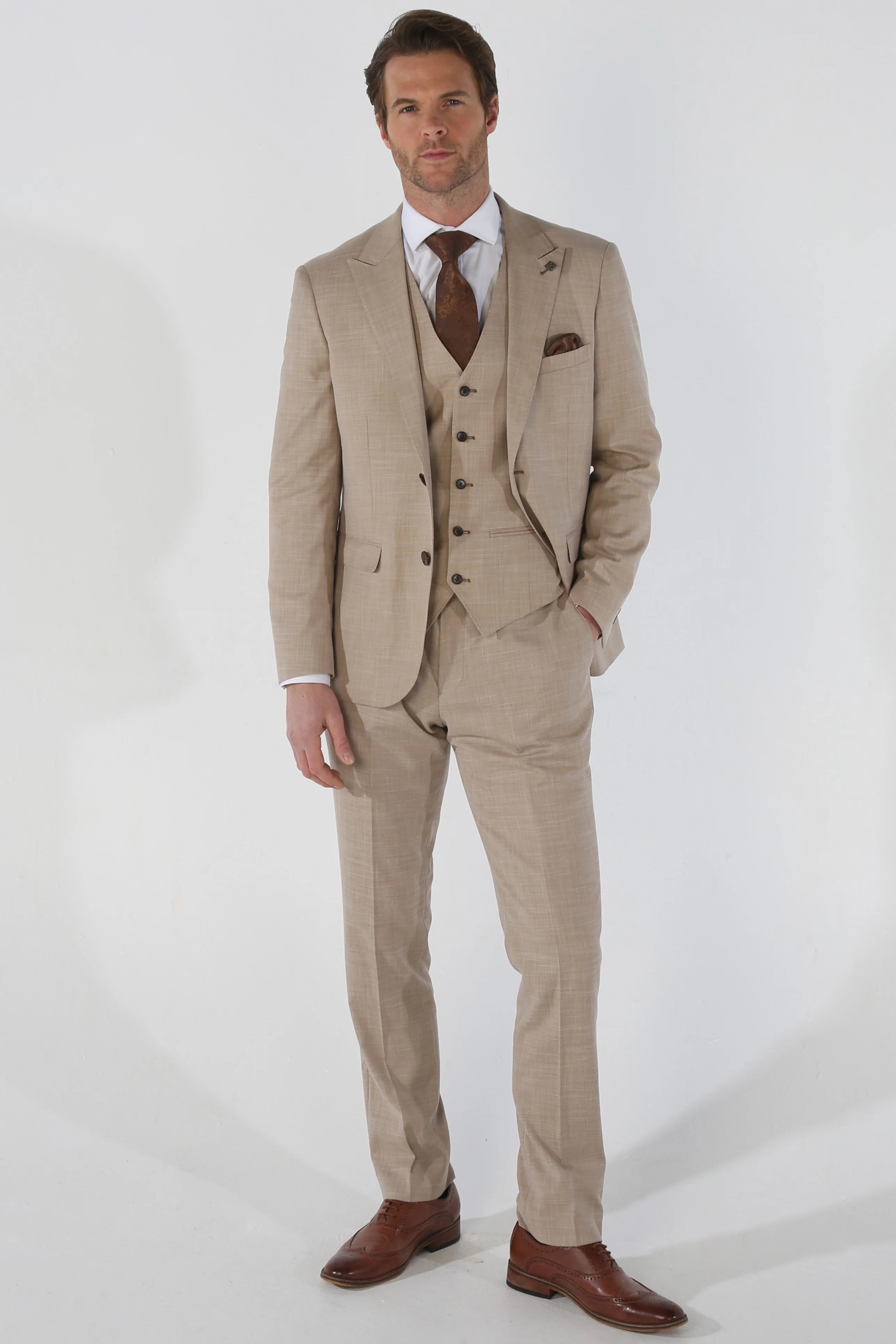 34" Jacket 28" Trousers, 36" Jacket 30" Trousers, 38" Jacket 32" Trousers, 40" Jacket 34" Trousers, 42" Jacket 36" Trousers, 44" Jacket 38" Trousers, 46" Jacket 40" Trousers, 48" Jacket 42" Trousers, 50" Jacket 40" Trousers, 50" Jacket 42" Trousers, 50" Jacket 44" Trousers, 52" Jacket 42" Trousers, 52" Jacket 44" Trousers, 52" Jacket 46" Trousers, 54" Jacket 44" Trousers, 54" Jacket 46" Trousers