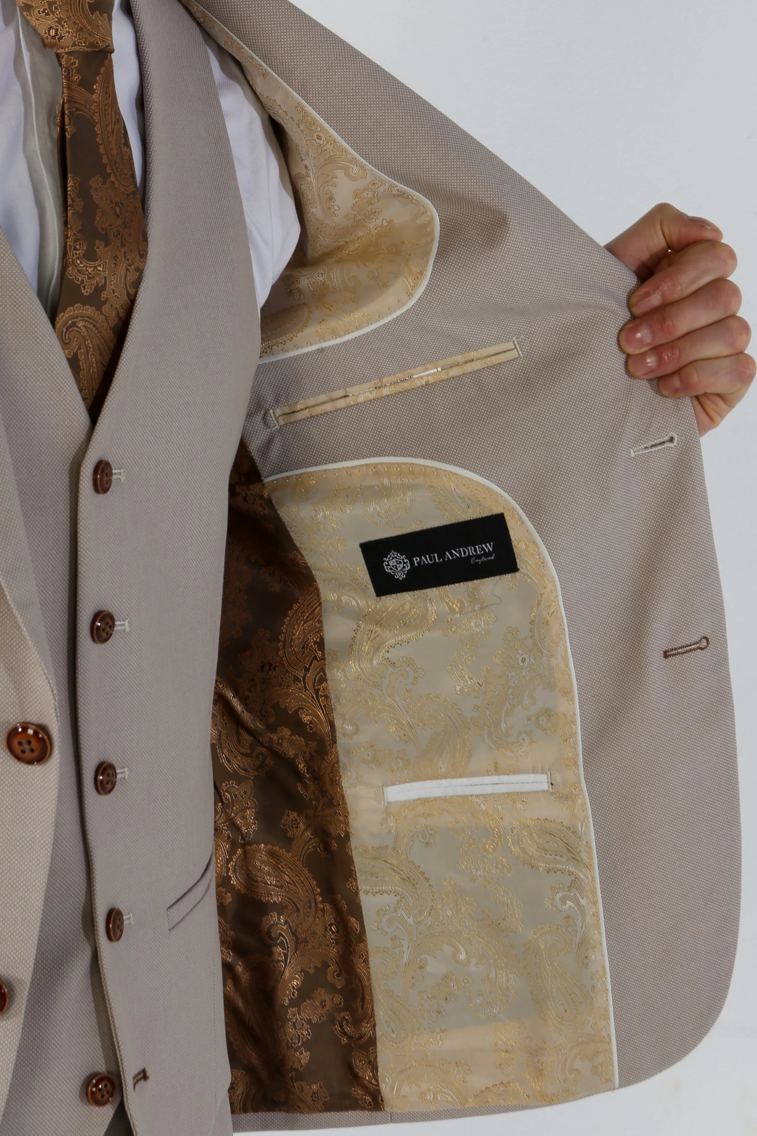 34" Jacket 28" Trousers, 36" Jacket 30" Trousers, 38" Jacket 32" Trousers, 40" Jacket 34" Trousers, 42" Jacket 36" Trousers, 44" Jacket 38" Trousers, 46" Jacket 40" Trousers, 48" Jacket 42" Trousers, 50" Jacket 40" Trousers, 50" Jacket 42" Trousers, 50" Jacket 44" Trousers, 52" Jacket 42" Trousers, 52" Jacket 44" Trousers, 52" Jacket 46" Trousers, 54" Jacket 44" Trousers, 54" Jacket 46" Trousers